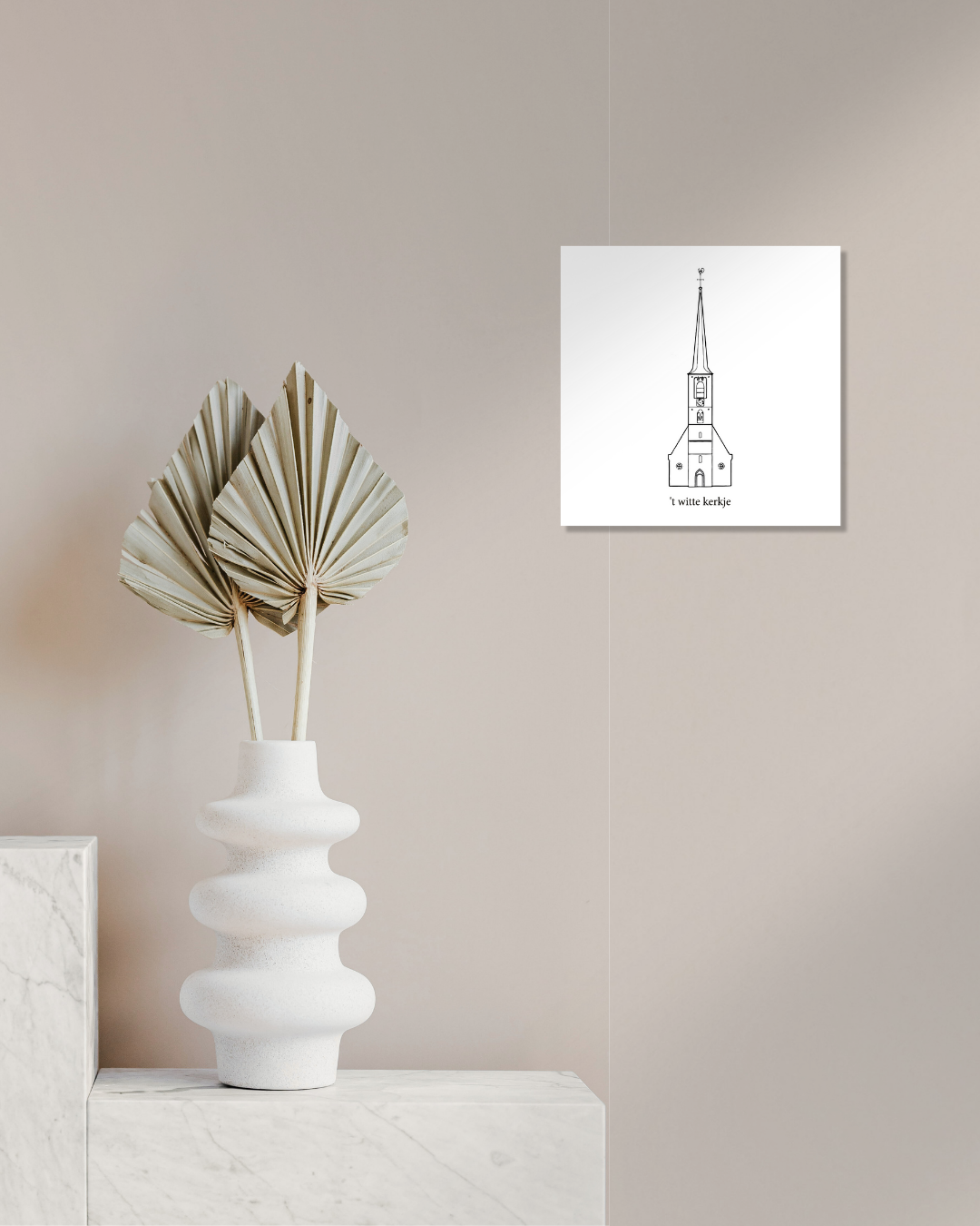 Tegeltje Witte Kerk