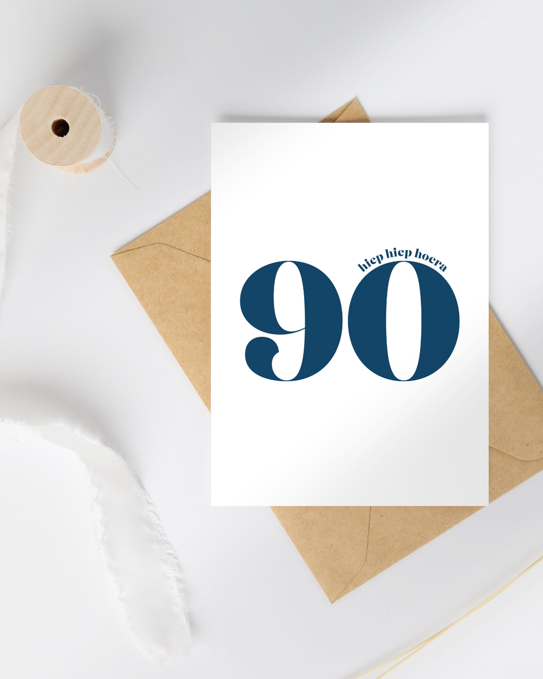 Verjaardagskaart 90 jaar
