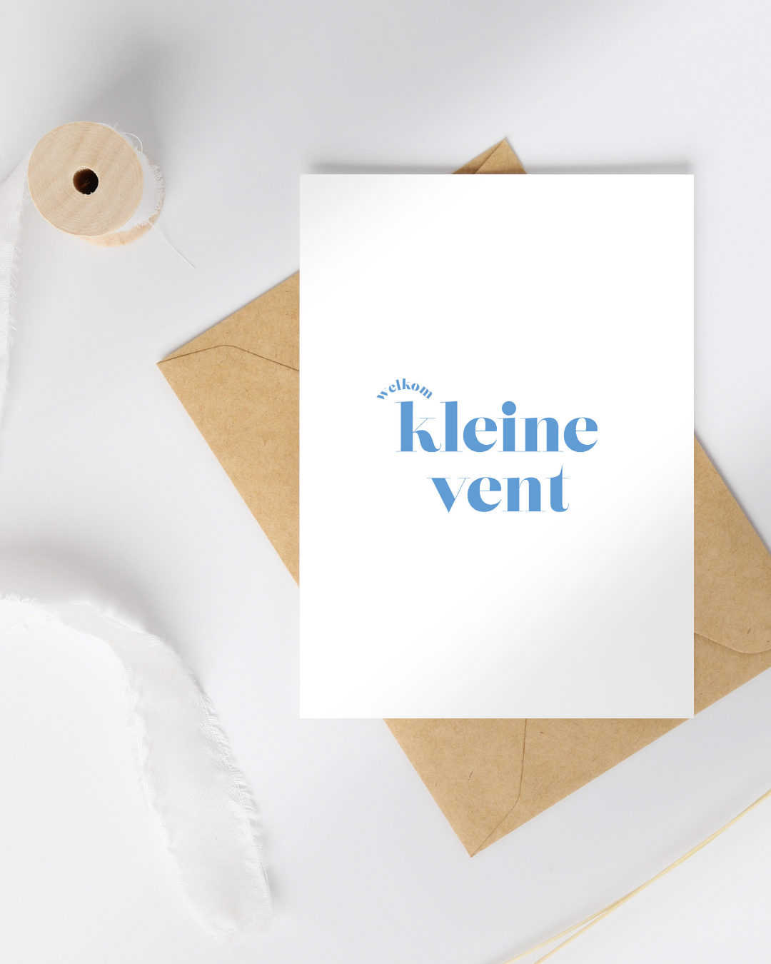 Wenskaart Welkom Kleine Vent