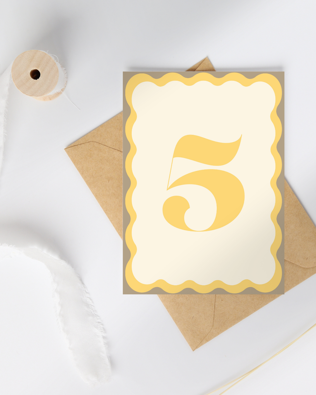 Verjaardagskaart 5 jaar
