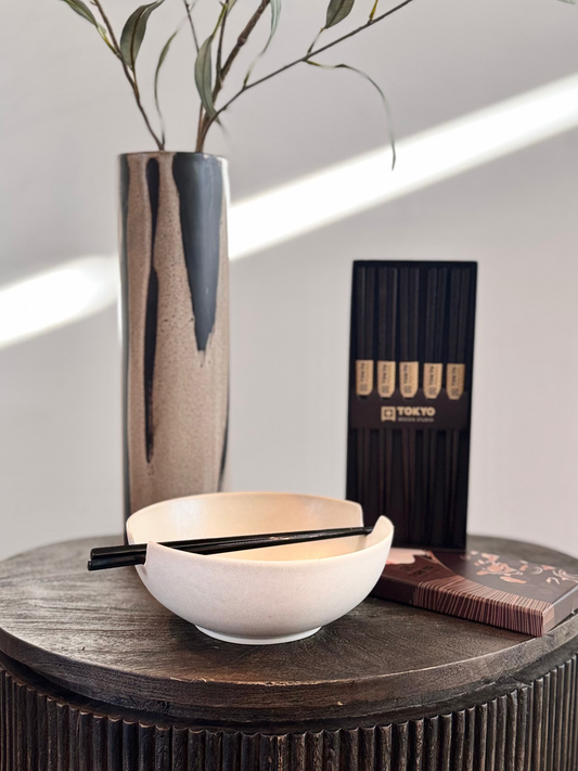 Set Bowl JEANINE Sand + sticks